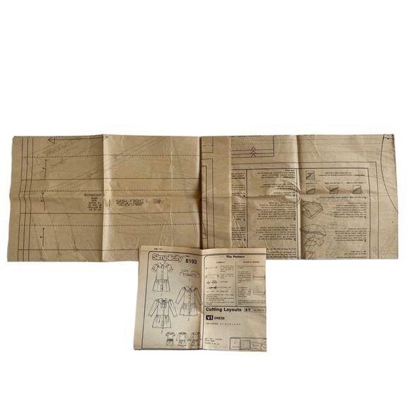 Simplicity Gunne Sax Dress Sewing Pattern UNCUT Jessica McClintock Vintage - Picture 2 of 4